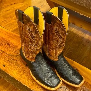 Cavender’s Full Quill 9D Square Toe Boots